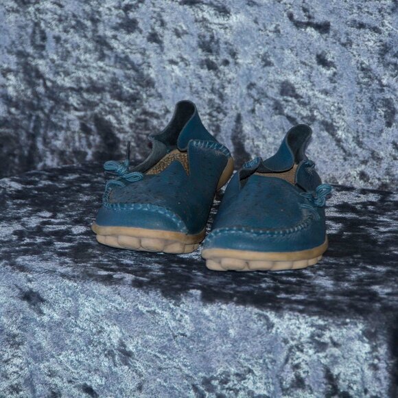 Blue Slip On Shoe 10 - Picture 11 of 13